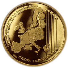 Náhled Averzní strany - 2004 - Vstup ČR do EU - medaile Proof
