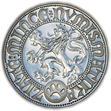 Náhled Averzní strany - Pamětní medaile k 5. výročí Zlaté Mince - Numismatika