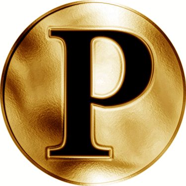 Náhled Reverzní strany - Slovenská jména - Petrana - velká zlatá medaile 1 Oz
