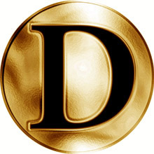 Náhled Averzní strany - Slovenská jména - Dionýz - velká zlatá medaile 1 Oz