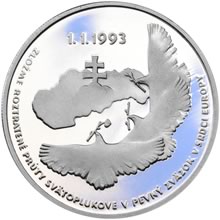 Náhled - 100 Sk 1993 Vznik Slovenskej republiky