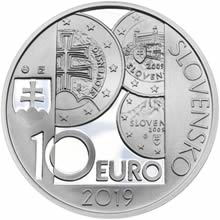 Náhled - 2019 - 10 € - Zavedenie eura v Slovenskej republike - 10. výročie  Ag b.k.