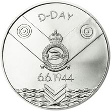 Náhled - 1994 -Proof - 200 Sk D-Day - 50. výročí vylodění spojeneckých vojsk v Normandii