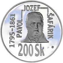 Náhled - 1995 - 200 Sk 200. výročí narození Pavla Jozefa Šafárika  b.k.