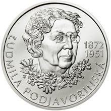 Náhled - 2022 10 € Ľudmila Podjavorinská - 150. výročie narodenia Ag b.k.