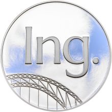 Ing. - Titulární Medaille stříbrná