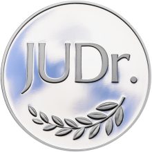 JUDr. - Titulární medaile stříbrná
