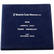 Náhled - Sada oběhových mincí r. 1997 Proof