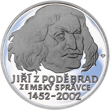 Náhled Averzní strany - 2002 - Proof - Jiří z Poděbrad