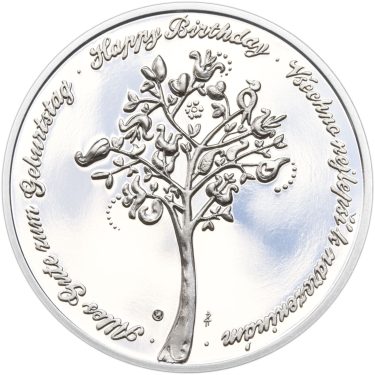 Náhled Reverzní strany - Medaile k životnímu výročí 30 let - 1 Oz stříbro Proof