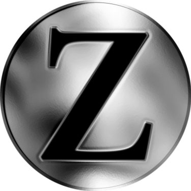 Náhled Reverzní strany - Česká jména - Zbyšek - velká stříbrná medaile 1 Oz